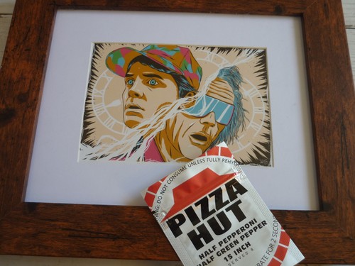 10x8 framed official - , repro