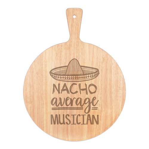 Nacho tavola pizza musicista - nacho,